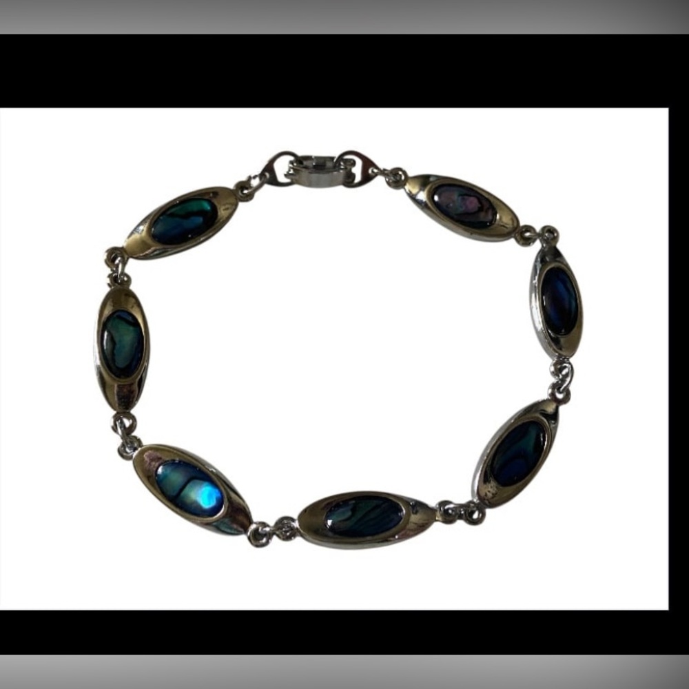 Silver Tone Costume Bracelet #6265